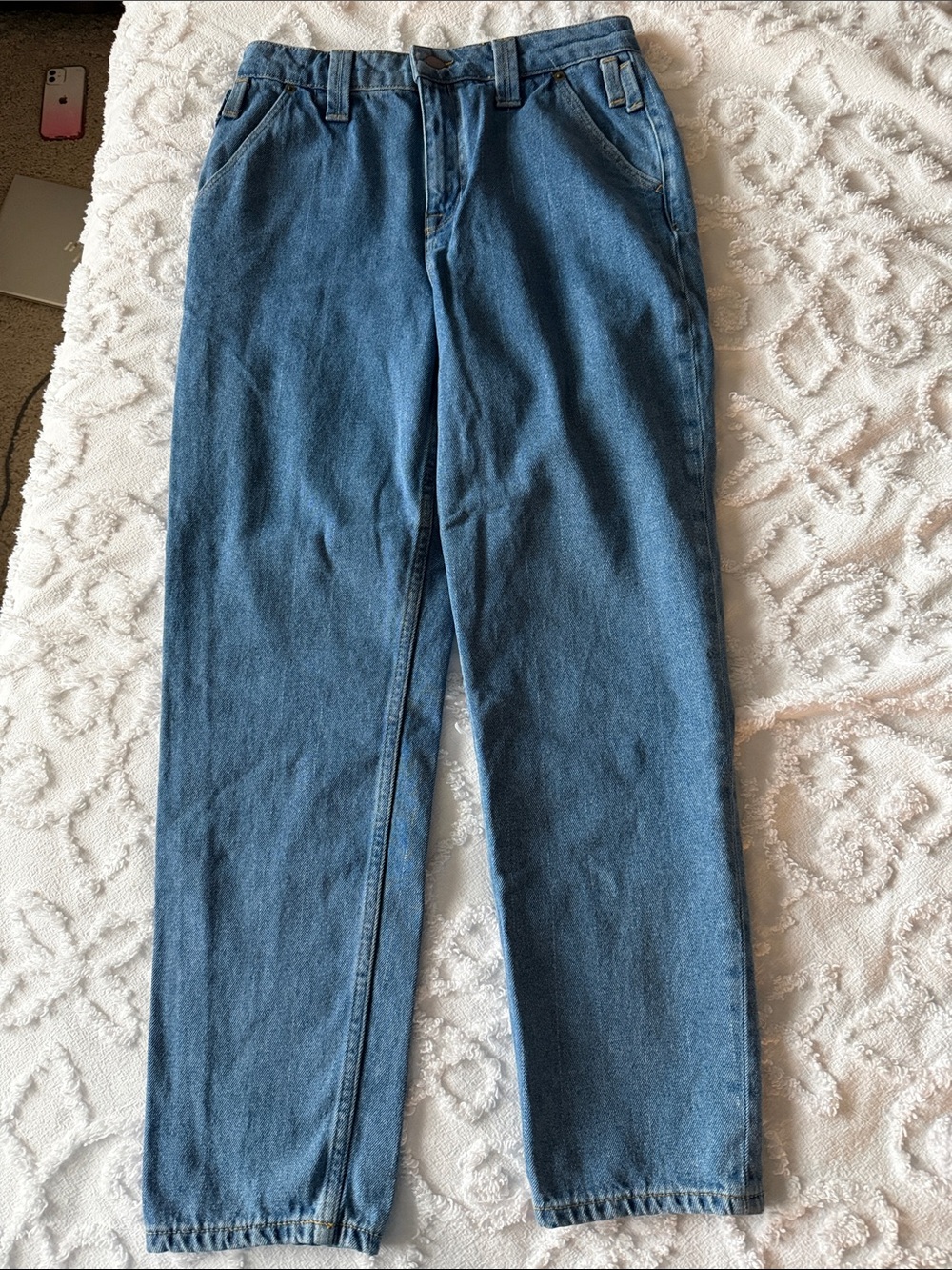Hollister Ultra High Rise Mom Jeans 5/30